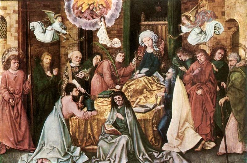 HOLBEIN, Hans the Elder Death of the Virgin af oil painting image